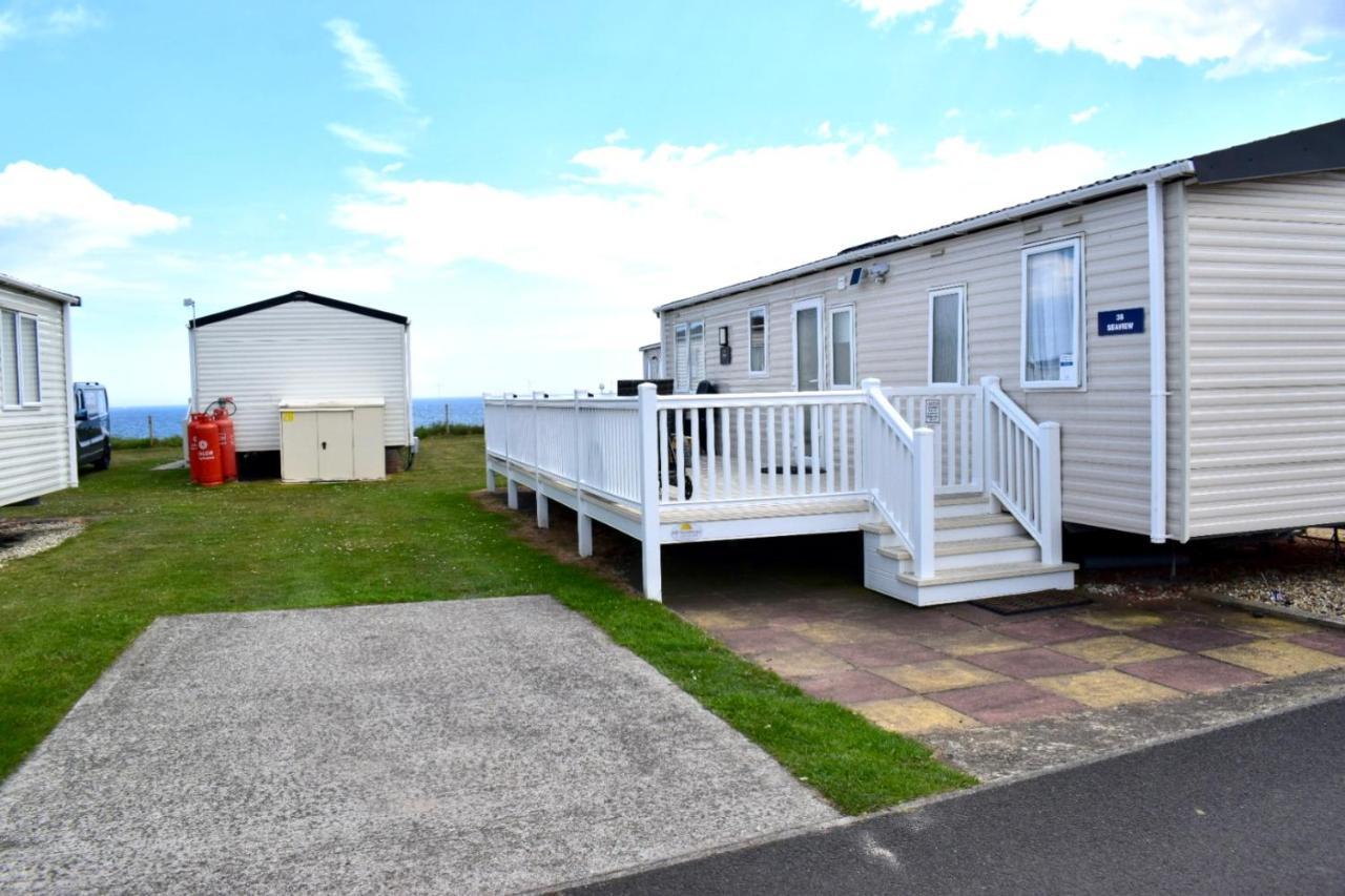 New Sea View Platinum Caravan With Huge Decking 泰恩河畔纽卡斯尔 外观 照片
