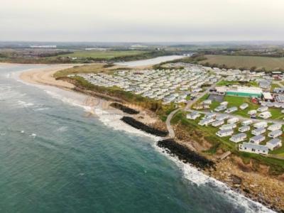 New Sea View Platinum Caravan With Huge Decking 泰恩河畔纽卡斯尔 外观 照片